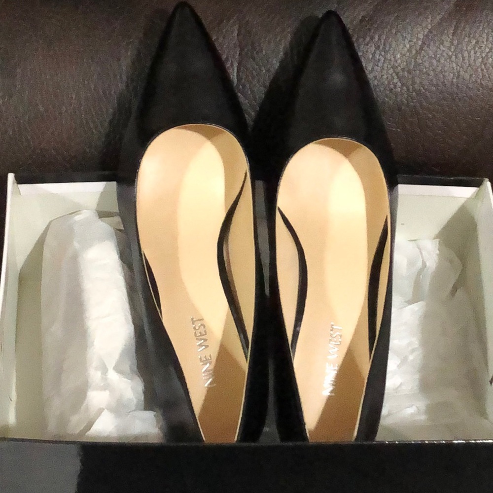 Nine West Shoe Black 8M